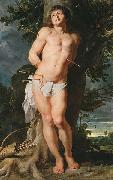 Peter Paul Rubens St. Sebastian oil on canvas